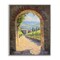 Stupell Industries Tranquil Garden Arch Framed Giclee, design by Petal Prints Design